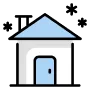 Cleaner resetting short-term rental kitchen and bathroom between same-day guest bookings