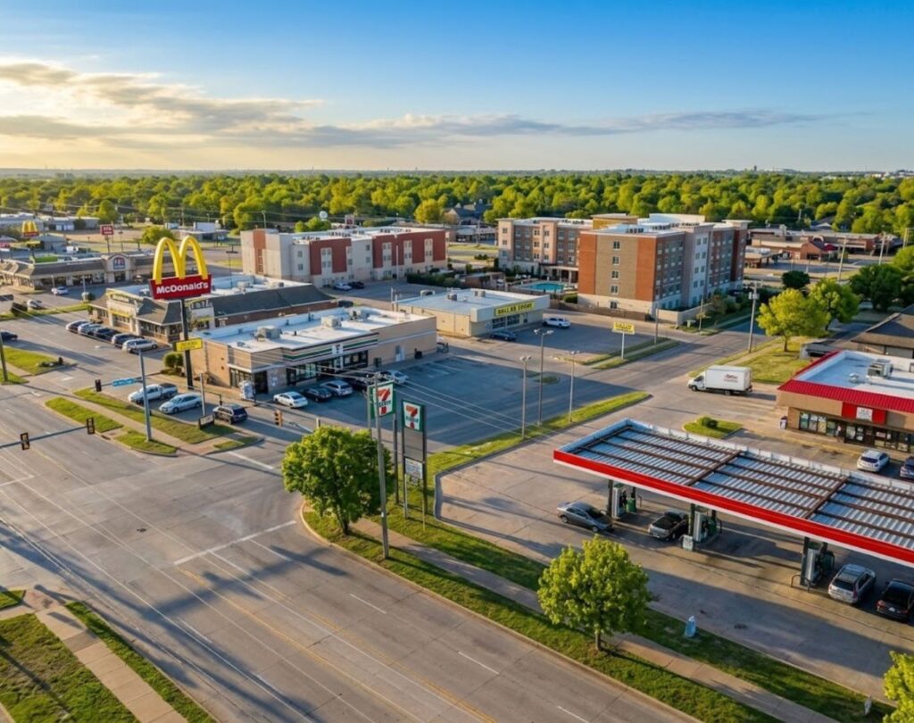 Downtown View, Moore, OK